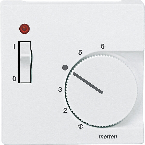 Merten Zentralplatte pws für Raumther.Einsatz 536119